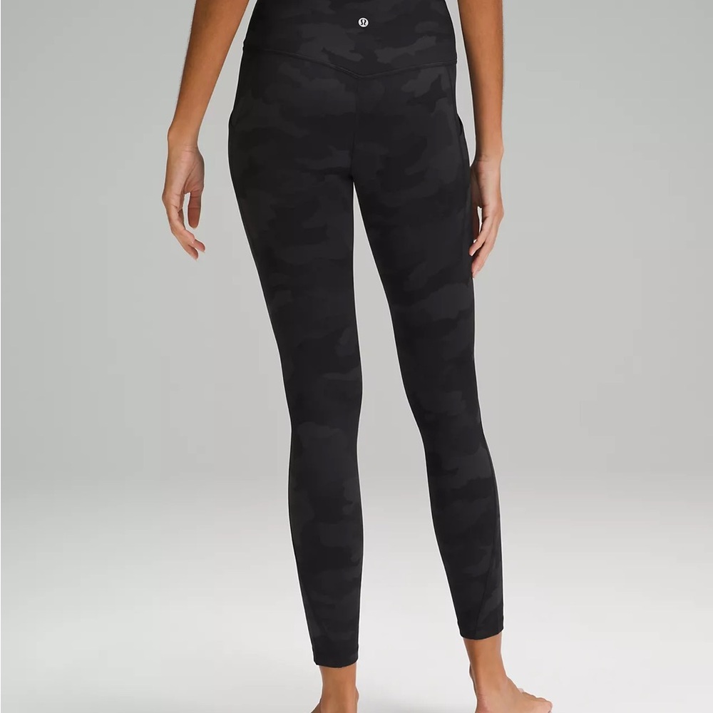 Lululemon Athletica camo High-Waisted Leggings